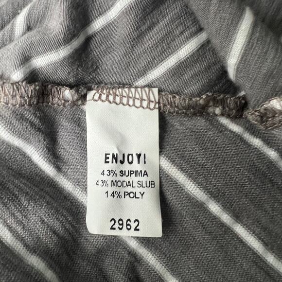 Michael Stars One Shoulder Women's Striped Flowy Top One Size - Picture 6 of 9